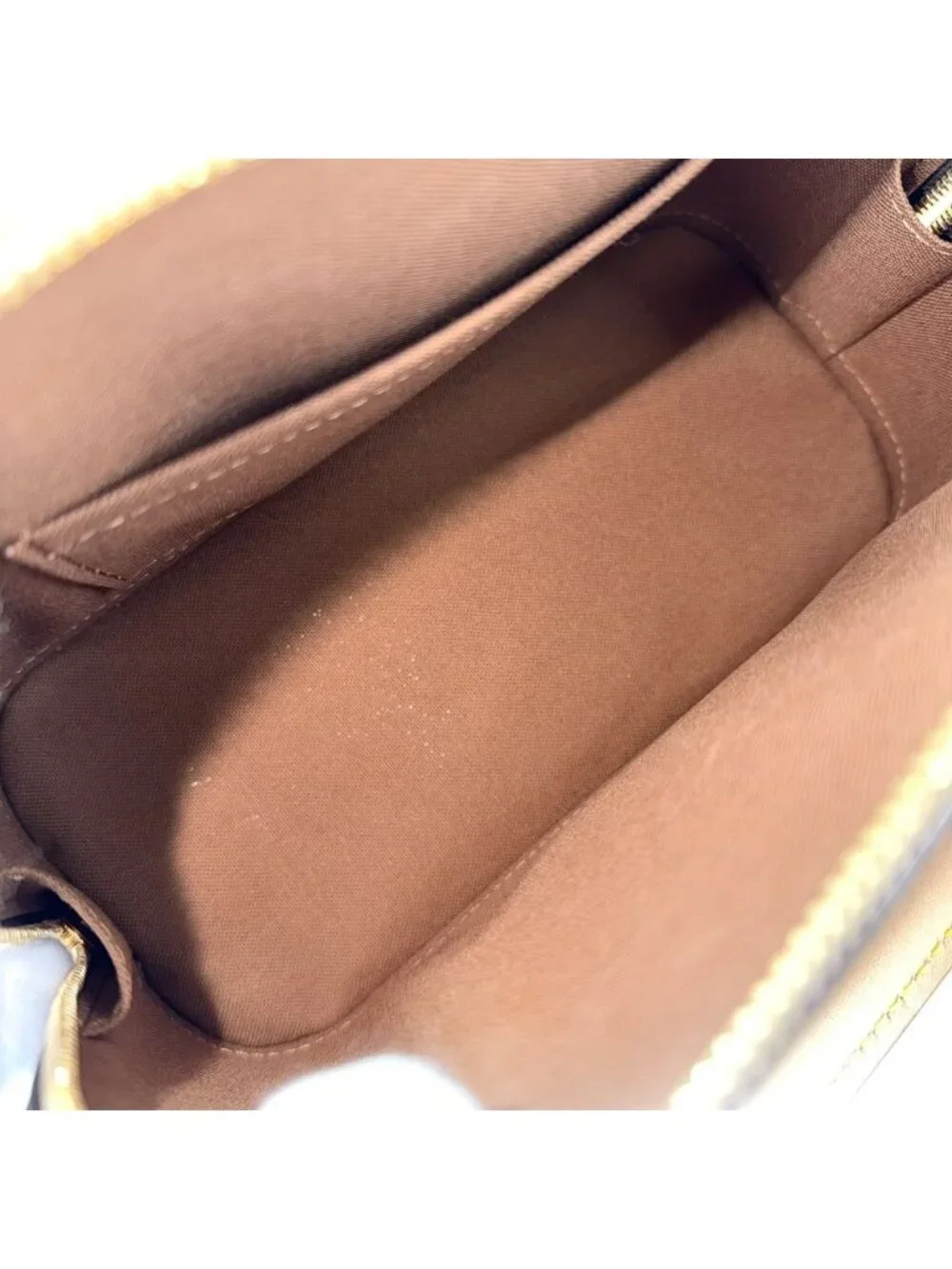 Louis Vuitton 2-Way Alma BB Shoulder Bag Handbag Crossbody Monogram Canvas Brown